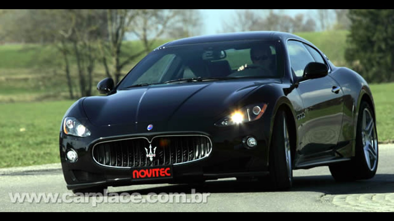 Maserati GranTurismo S preparado pela Novitec Rosso fica com 600 cavalos de potência