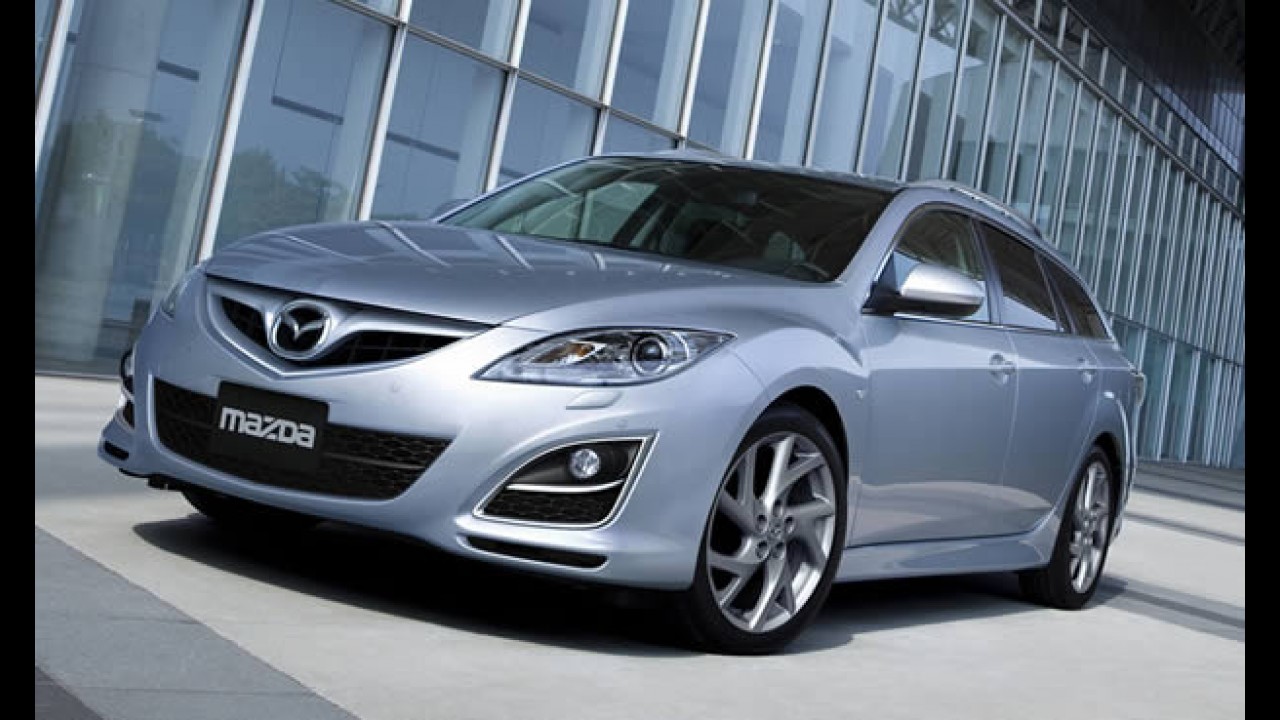 Divulgadas imagens do Mazda 6 2011 - Modelo reestilizado estará no Salão de Genebra