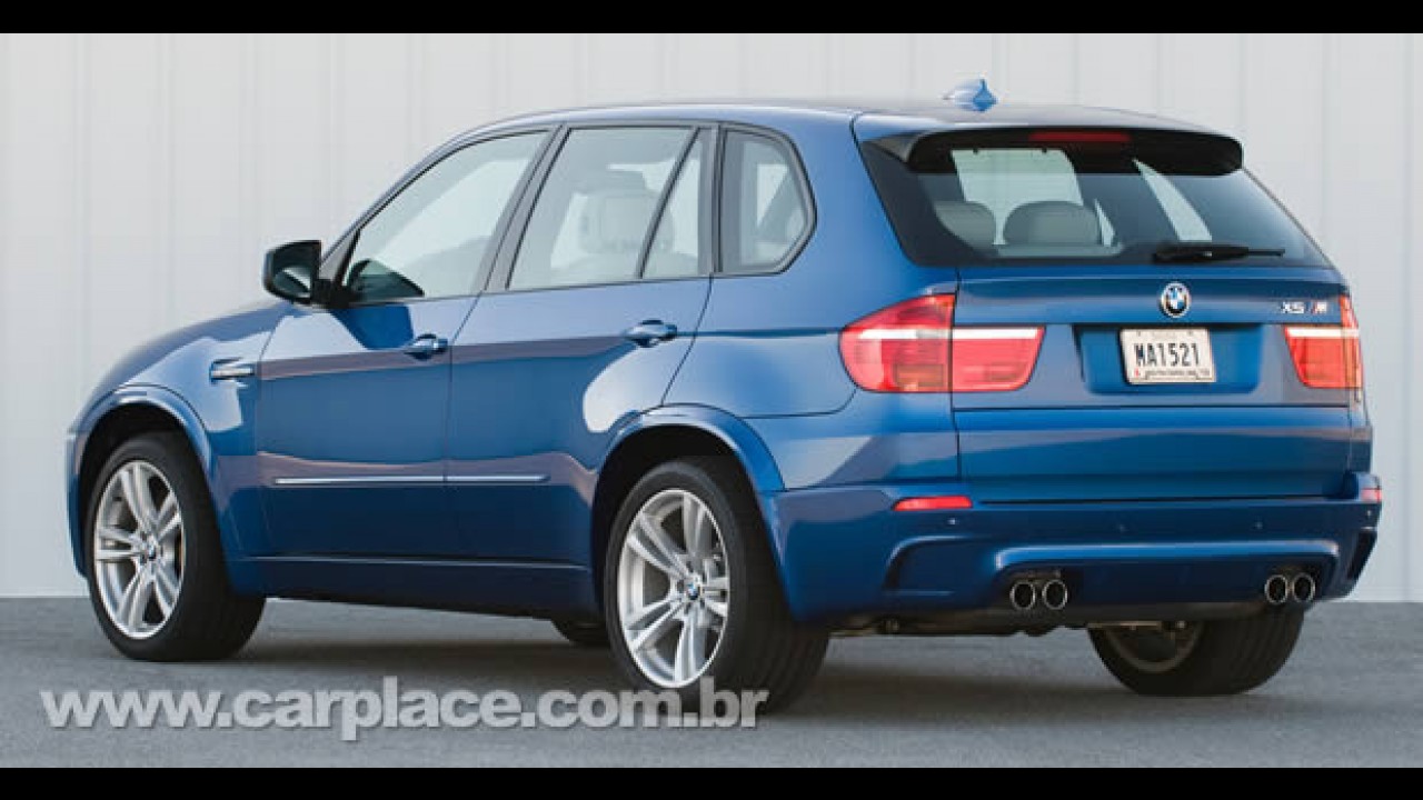 BMW apresenta oficialmente a série esportiva M do utilitário X5 e do crossover X6 - Veja fotos