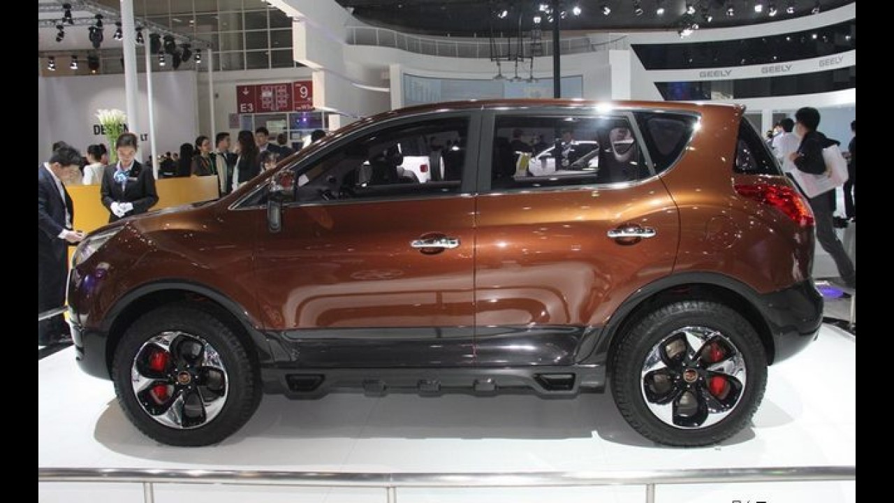 Salão de Pequim: Geely apresenta novo Emgrand EX6 Concept SUV