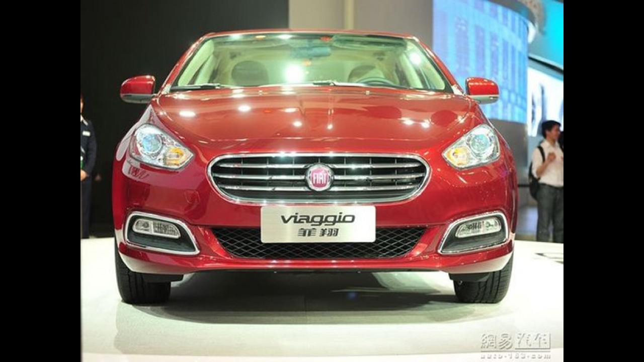 Fiat Viaggio é lançado oficialmente no Salão de Pequim: Veja as fotos