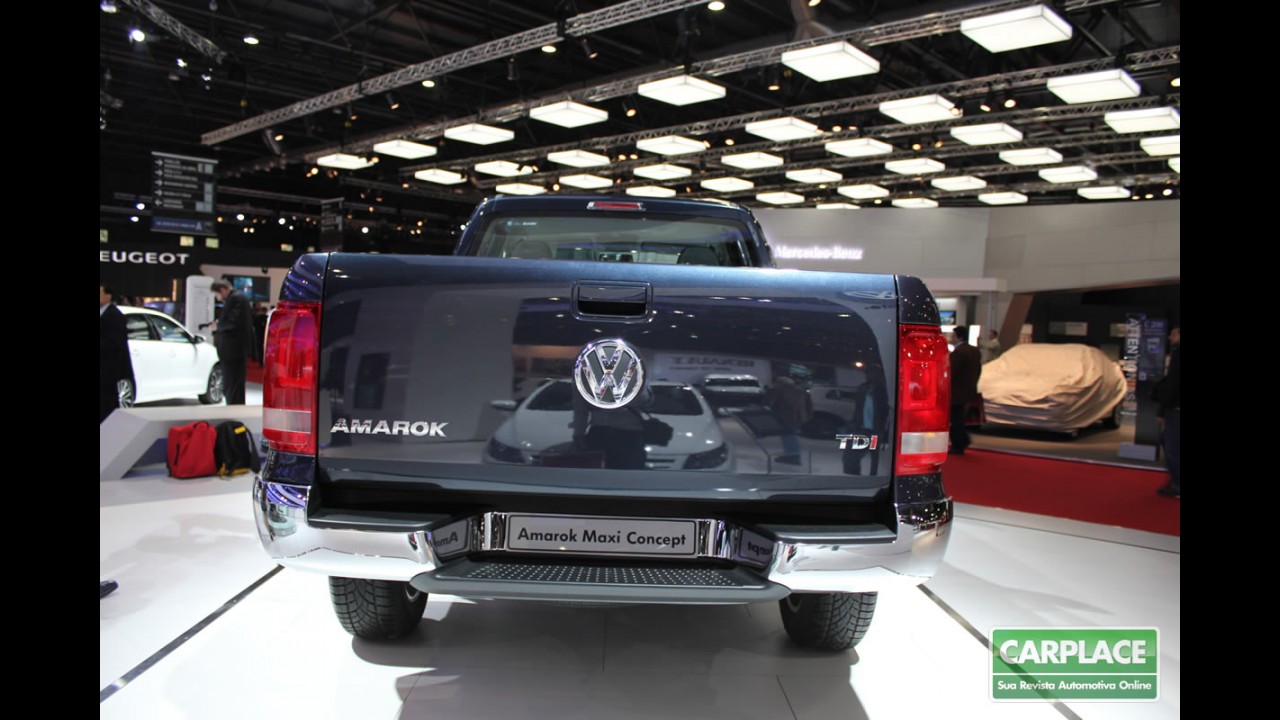 ATUALIZADO COM FOTOS - Surpresa: Amarok Maxi é nova versão com caçamba alongada