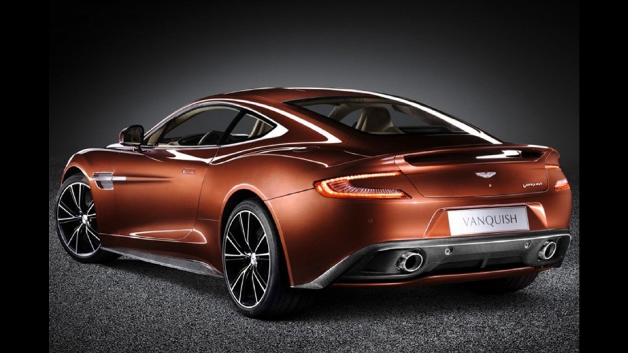 Aston Martin Vanquish aparece em primeiras imagens oficiais antes da hora