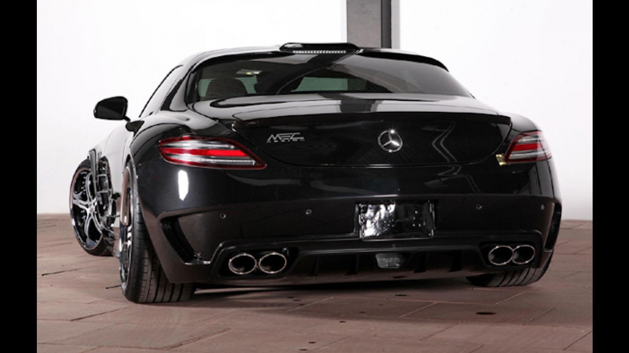 Mercedes-Benz SLS AMG recebe upgrade da MEC Design