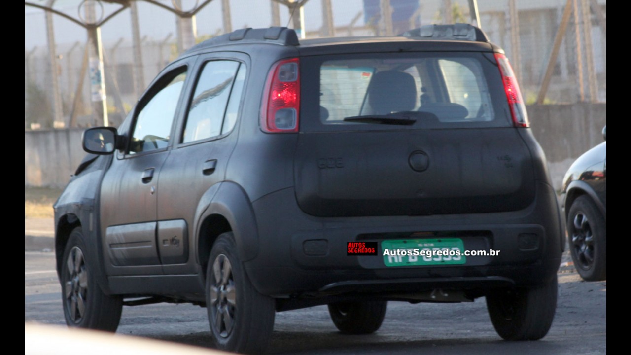 Flagra: Fiat já testa Uno reestilizado e com motor de três cilindros