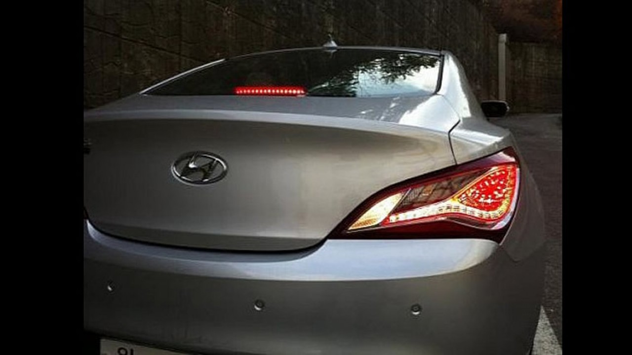 Novo Hyundai Genesis Coupé: Flagra revela todos os detalhes!