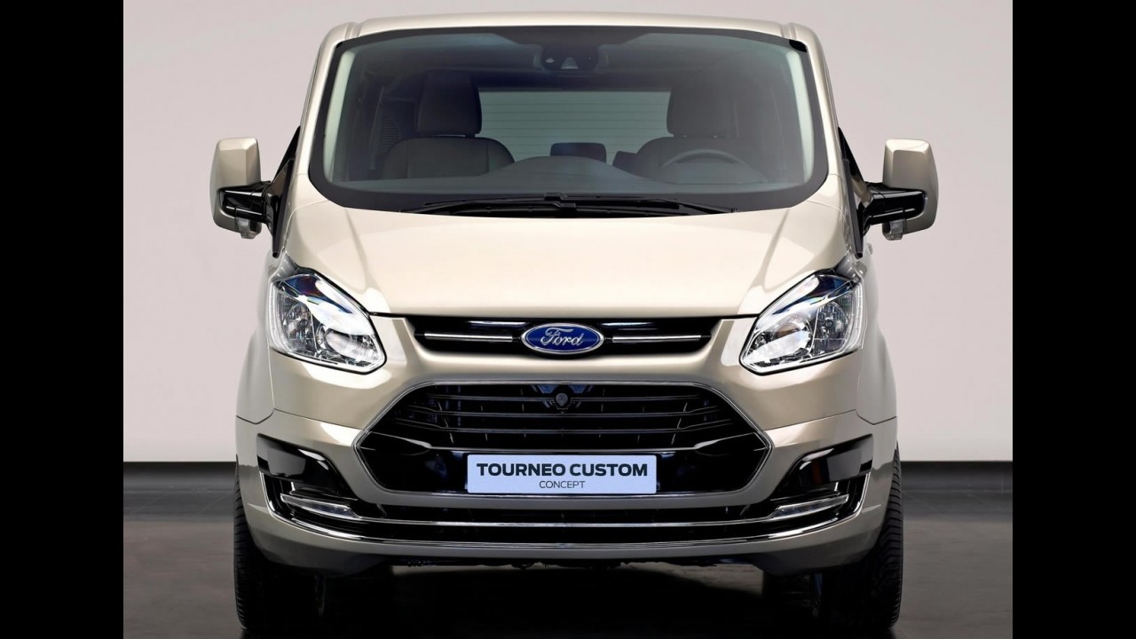 Ford Tourneo Custom Concept 2012: cara global para van de trabalho