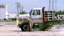 Truck Barrier Crash Test