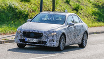 2019 Mercedes A-Class Sedan spy photo