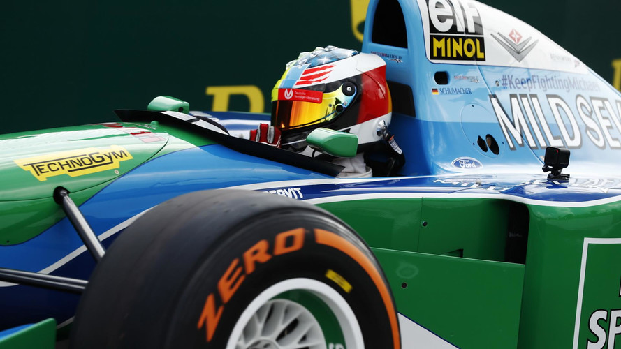 Mick Schumacher Benetton F1-13
