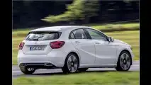 Mercedes A-Klasse Limousine erwischt