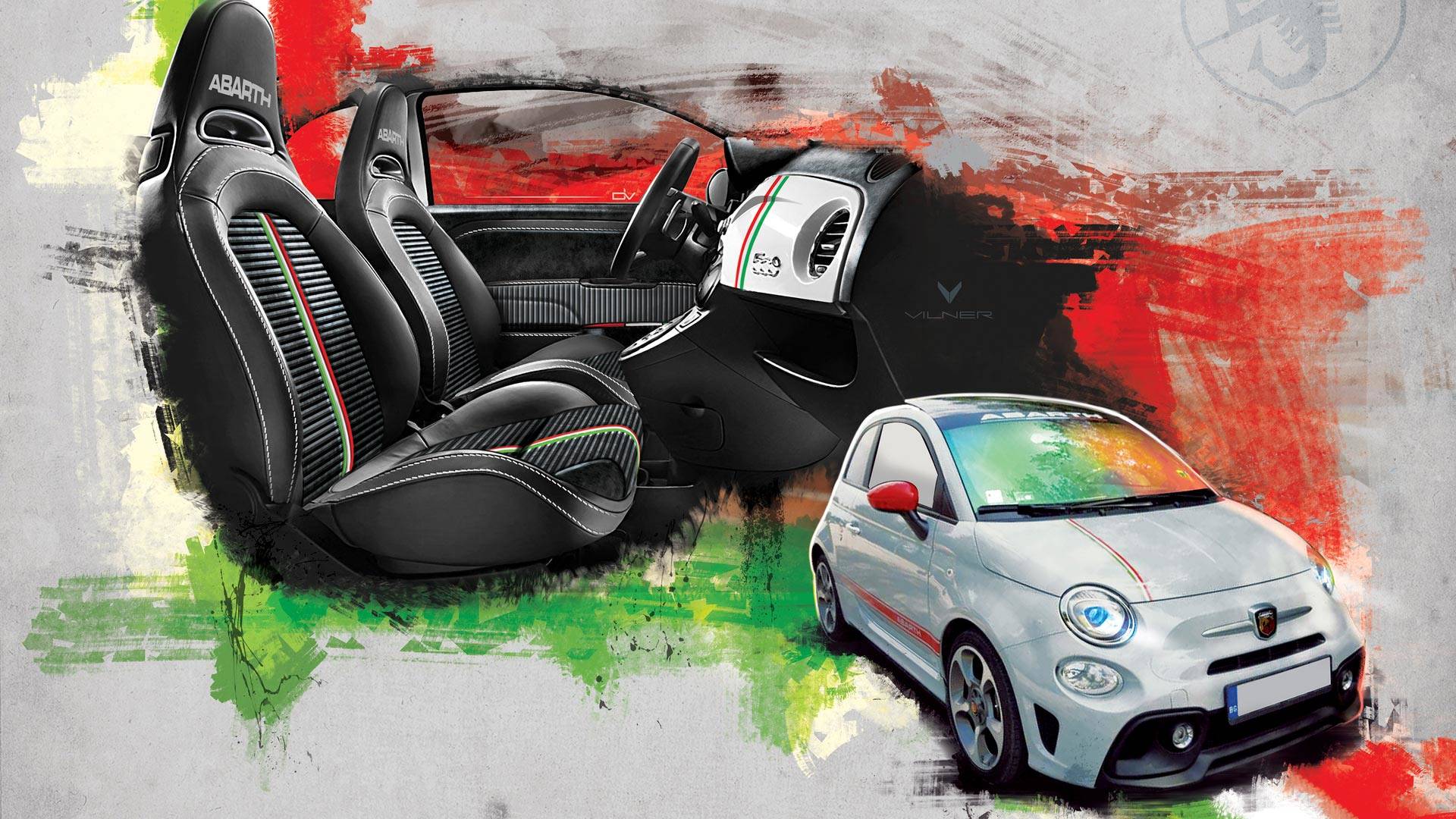 Vilner Gives A Fiat 500 Abarth Handsome Italian Makeover