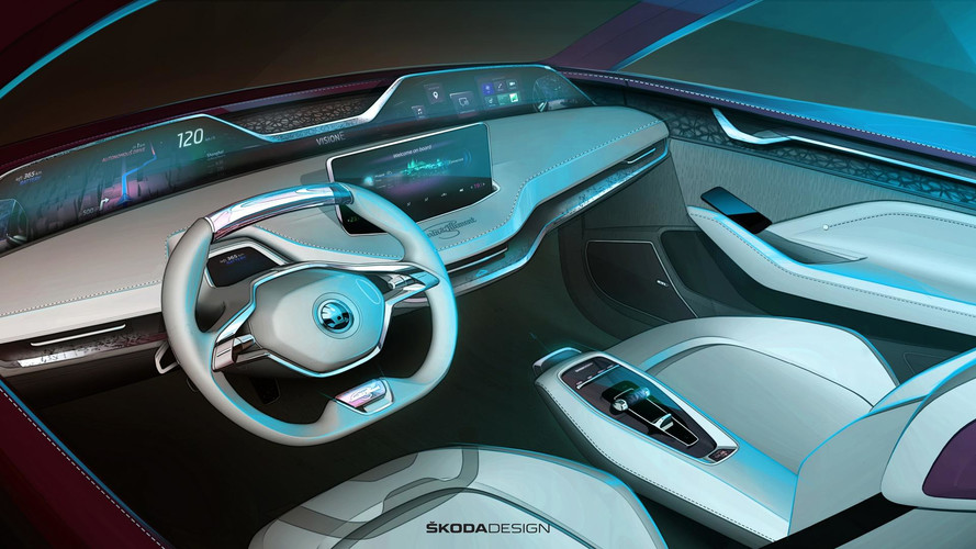 Skoda Vision E concept updated