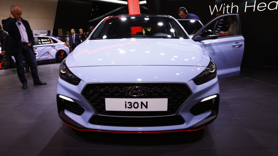 Hyundai i30 N live in Frankfurt
