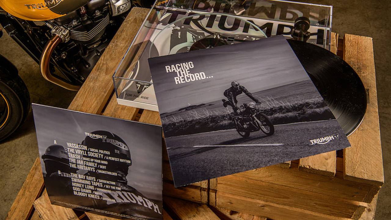 Triumph Presses Street Cup-Inspired Vinyl Record