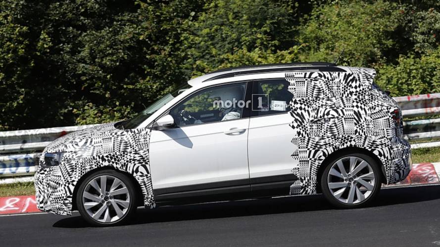 2019 VW T-Cross spy photo