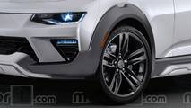 Chevrolet Camaro crossover, il rendering