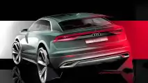 Der Audi Q8 zeigt sich