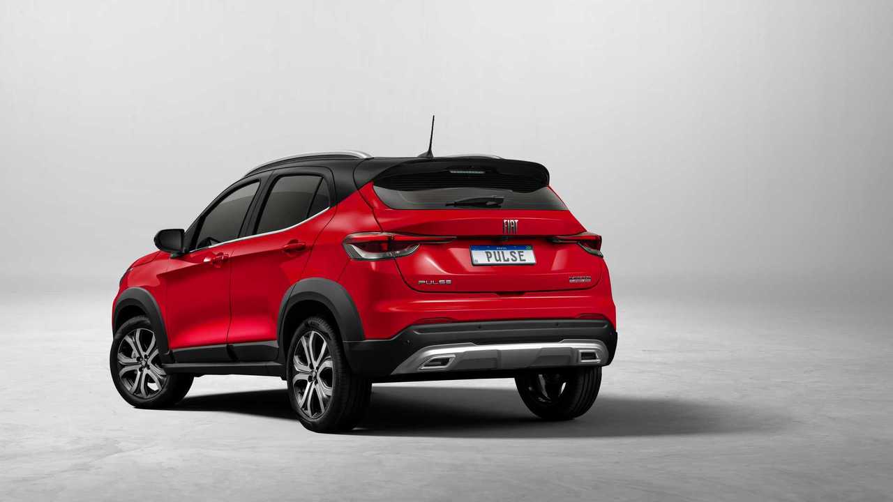 Traseira do Fiat Pulse Impetus T200