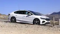 Volkswagen Aero B Elektrikli Sedan Spy Shots Side