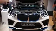 Live-Fotos von BMW iX5 Wasserstoff von der IAA 2021