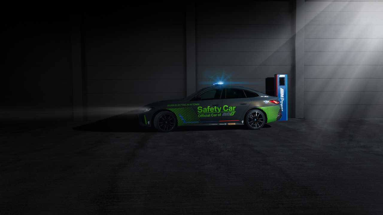 BMW i4 M50 MotoE safety car
