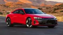 2022 Audi RS E-Tron GT Exterior Front Quarter