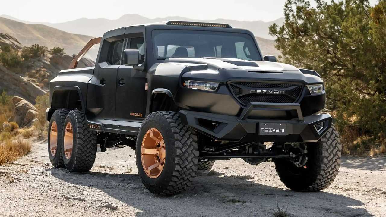 Rezvani Hercules 6x6 Anteriore