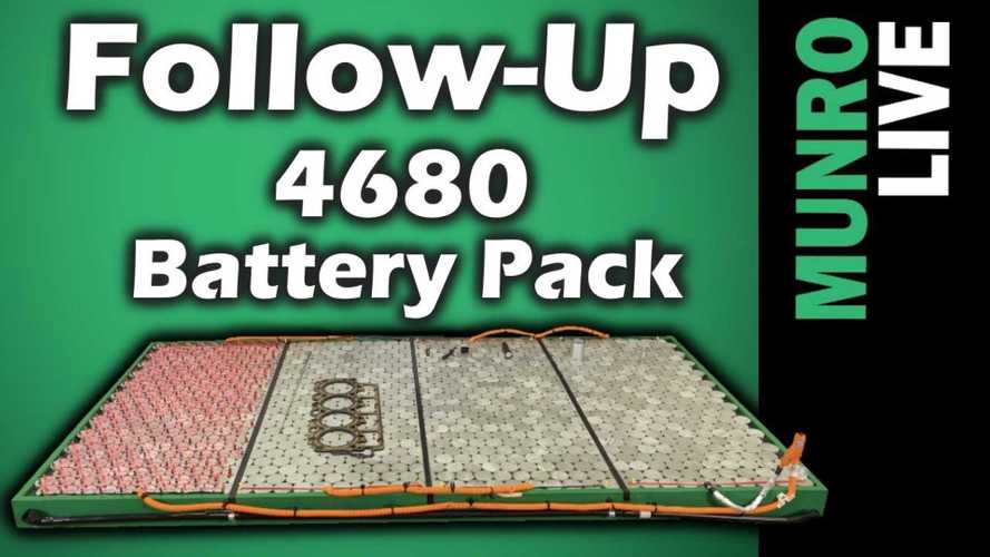 Sandy Munro Dives Back Into His Tesla 4680 Cell Battery Pack