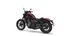 2021 Honda Rebel 1100, Studio, Bordeaux Metallic Red, 3/4 Back, Left