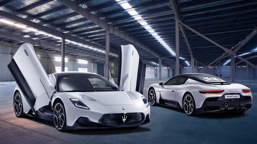 Maserati MC20 Sports Car Revealed With 621 HP And An EV Option