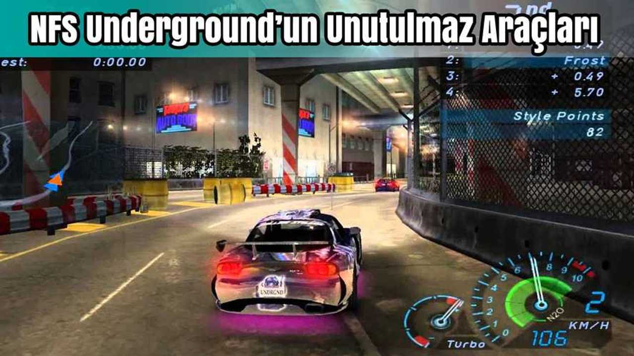 Need For Speed Underground'un Unutulmaz 10 Aracı | Bilgin Olsun