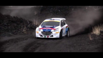 Peugeot 208 T16 con Paolo Andreucci sull'Etna 