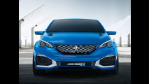 Peugeot 308 R Hybrid, prime immagini 