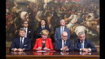 Renzi incontra i vertici Lamborghini e Audi