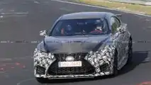 Lexus RC F GT spy photo