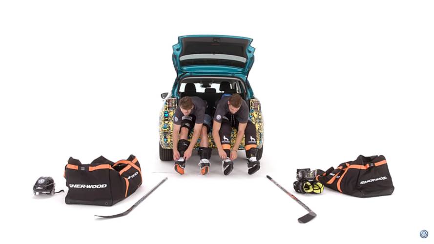 VW T-Cross hockey teaser screenshot