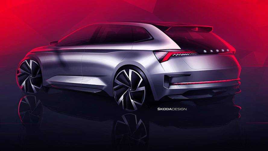 Skoda Vision RS teaser