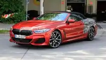 BMW Série 8 conversível - Flagra