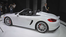 Porsche Boxster Spyder at 2015 New York Auto Show