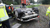 Ferrari 458 Italia crashed in Germany
