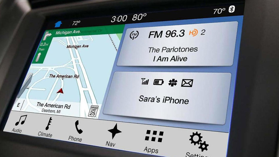 Ford SYNC 3 infotainment system