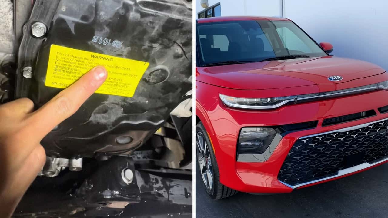 change the oil in his wife’s Kia Soul