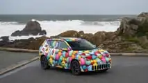 Skoda Epiq camouflaged prototype