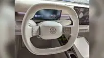 Interior do VW ID Cross Concept (2025)
