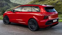 Audi SQ9 2026, recreación