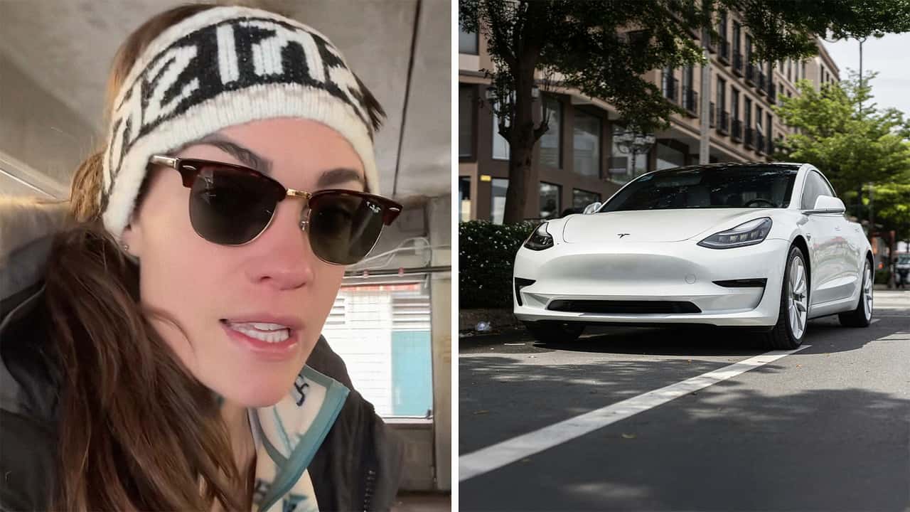 tesla parking spat