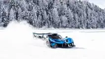 Bugatti, St. Moritz'de ICE'de