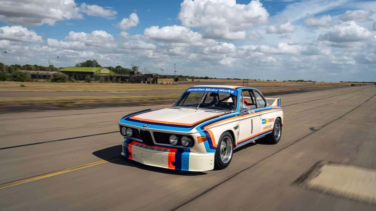 سيارة بي إم دبليو 3.0 CSL ويركس للتطوير لعام 1972