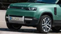 Land Rover Defender Sport (2027), il render di Motor1.com